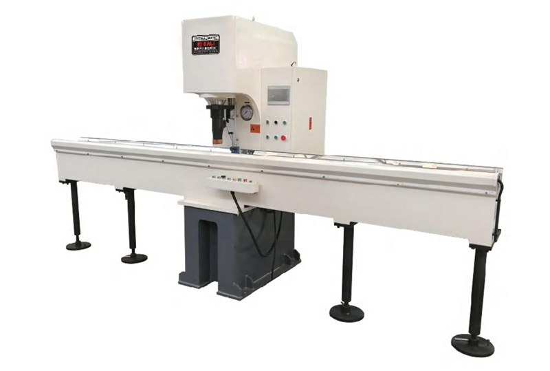 CNC semi-automatic guide rail straightening machine