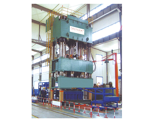 Head forming hydraulic press