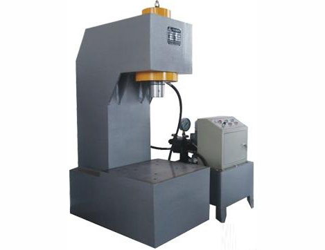 Single arm hydraulic press
