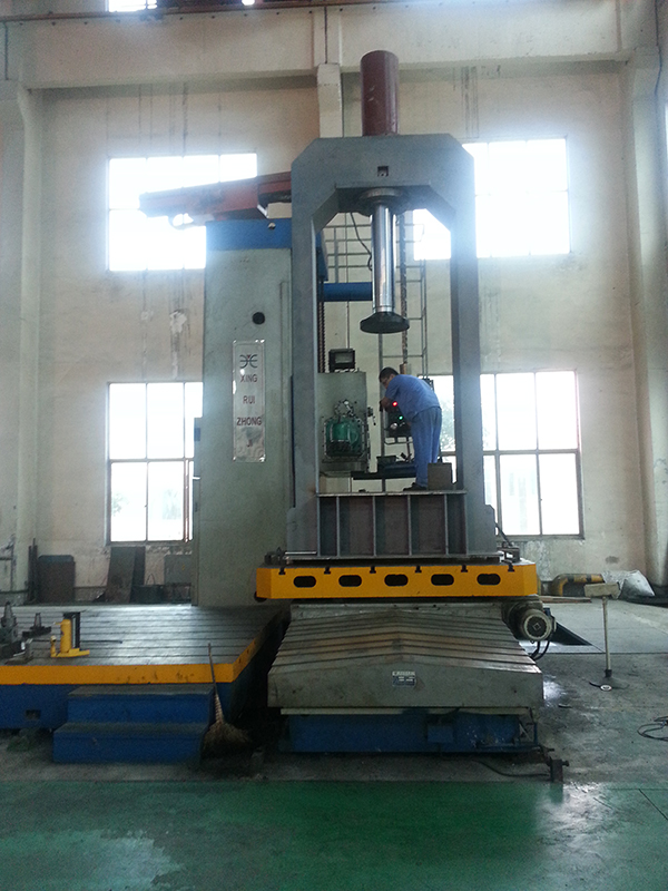 Longmen frame processing site