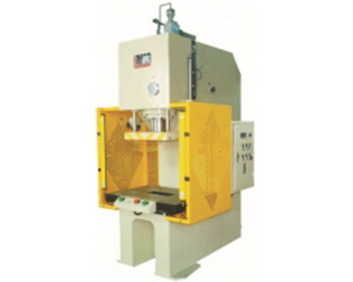 Y41 single column press with guardrail and grating
